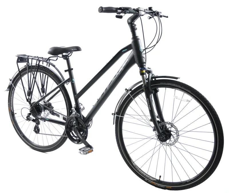 Salcano Istanbul 700c Commuter Hybrid Bike Black-1